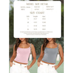 Spaghetti Strap Crop Tank Tops for Women Cute Summer Camisoles for Teens Fitted Basic Layering Cami Undershirts