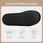 Veracosy Men'S Cozy Slip-On Slippers Corduroy Memory Foam Indoor House Shoes