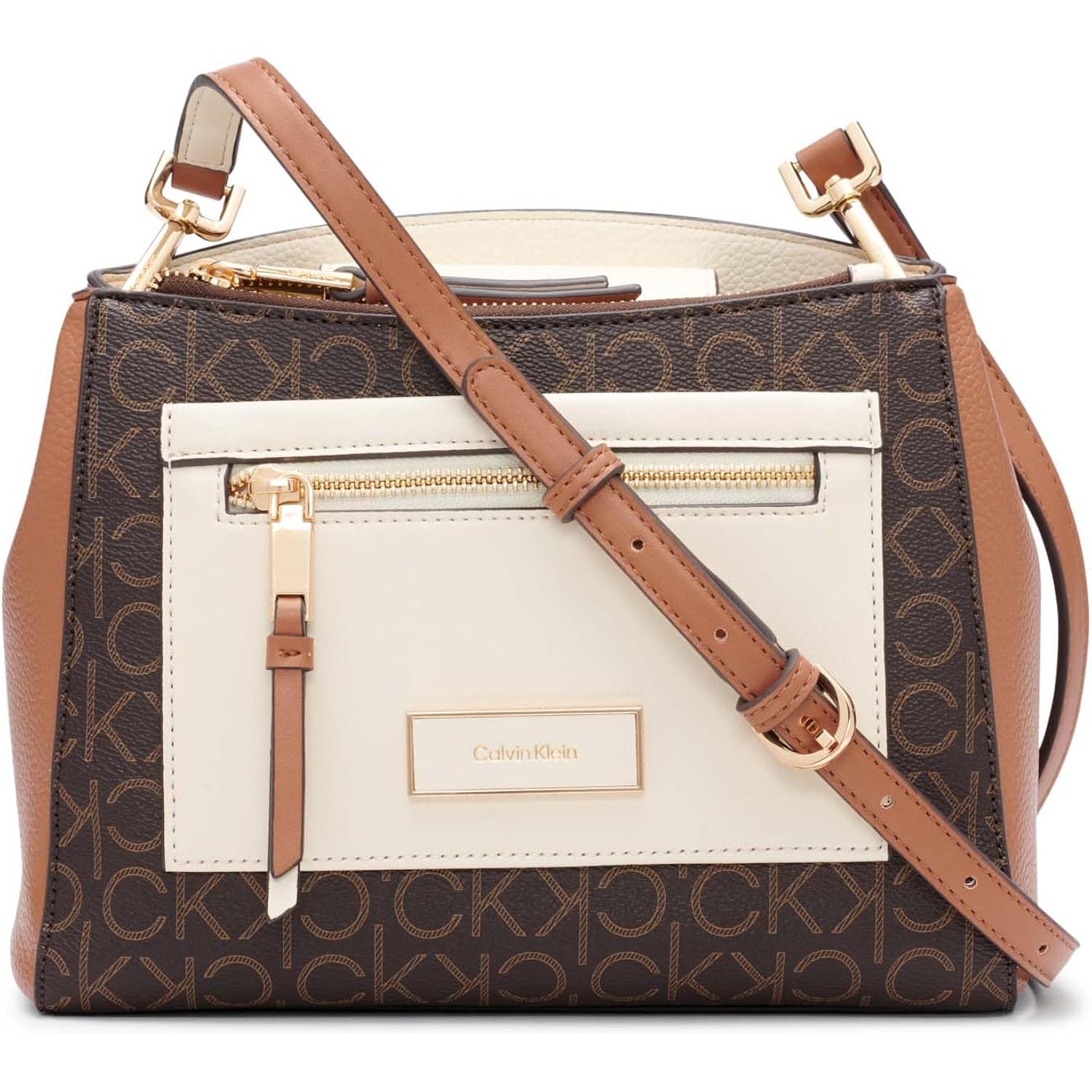 Calvin Klein Women'S Hadley Triple Compartment Crossbody