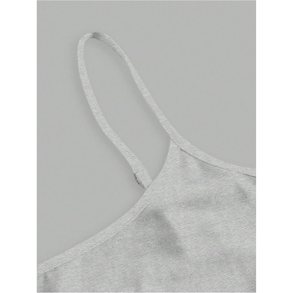 SOLY HUX Women's Sleeveless Crop Camisole 3 Packs Spaghetti Strap Tank Tops Slim Fit Cami Shirts
