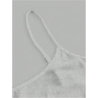 SOLY HUX Women's Sleeveless Crop Camisole 3 Packs Spaghetti Strap Tank Tops Slim Fit Cami Shirts