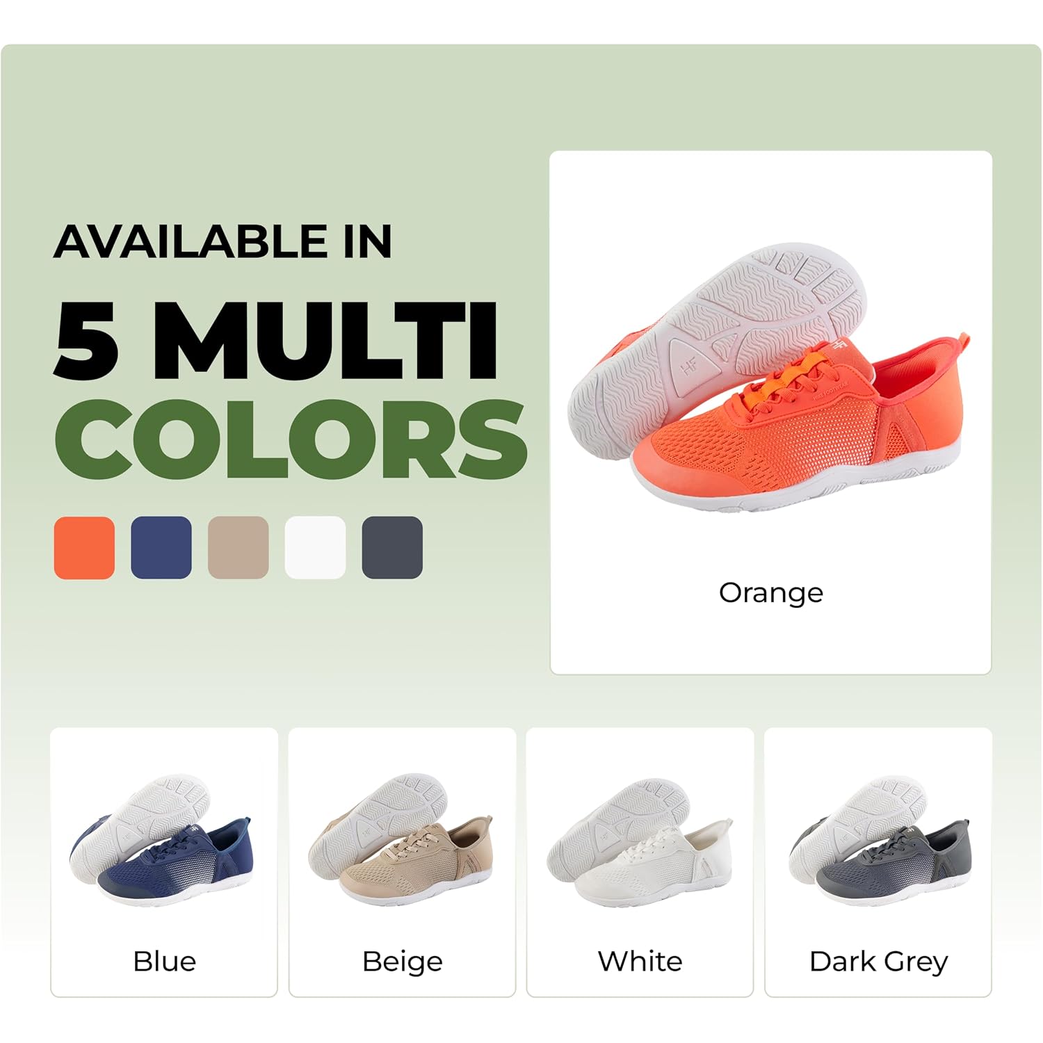 Hike Footwear Hf Stride – Hands-Off & Ergonomic Barefoot Shoes For Women Men, Thin Sole & Ultra-Light, Effortless Daily Wear Unisex