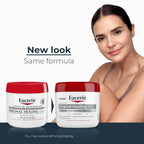 Eucerin Original Healing Cream, Unscented Body Cream For Extremely Dry, Sensitive And Compromised Skin, Emollient Enriched Body Moisturizer, 16 Oz Jar, Pack Of 2