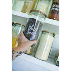 Weck Jar 974 - 1.5L Glass Jars with Large Storage Capacity - Preserving Jars with Airtight Lids Suitable for Pickling - Heat Resistant Canning Jars - Microwave Safe - (1 Jar with Glass Lid) 54 fl. oz