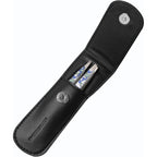Tweezerman Paisley Petite Point and Slant Tweezer Set with Travel Case - Eyebrows for Women and Men