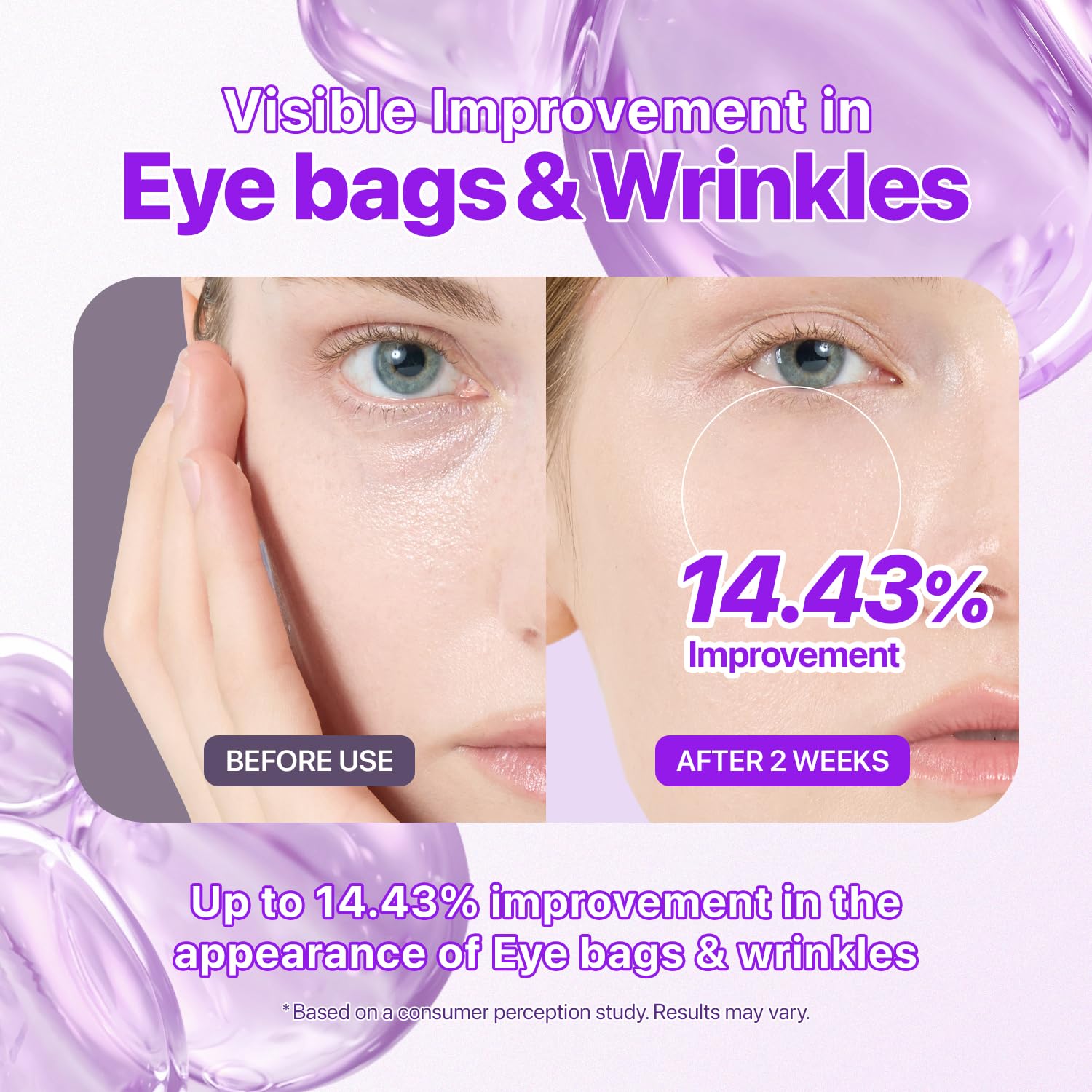 Botide Under Eye Patches For Dark Circles & Puffiness – 13 Peptides, Caffeine & Niacinamide | Hydrogel Eye Patches For Fine Lines & Crow'S Feet | Korean Skincare (60 Count)