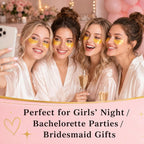 Sulily 30 Pairs Eye Masks & Lip Masks, 24K Gold Under Eye Patches For Puffy Eyes, Cooling Moisturizing Lip Mask Skincare, Bridesmaid Gifts, Bridal Shower Gifts, Bulk Gifts, Bachelorette Party Favors