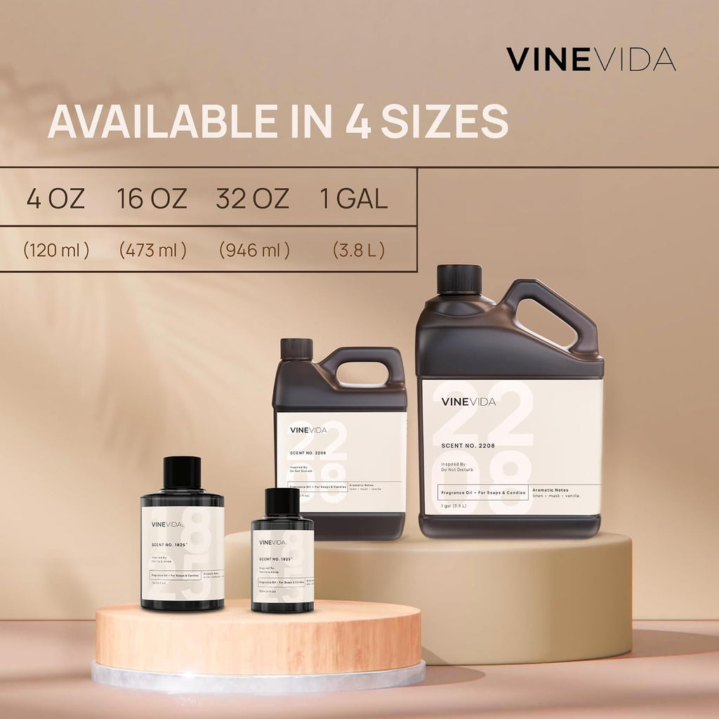 Vinevida (4Oz) Hotel Fragrance Collection Diffuser Oil - Scents For Home - Cold Air Diffuser Oil - Essential Oil - No.1000 Inspired By My Way