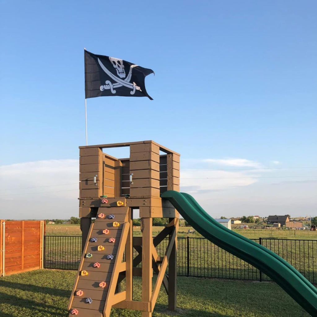 3X5 Ft Pirate Jack Rackham Polyester Flag With Brass Grommets