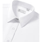 Button Down Shirts for Women: Wrinkle Free Long Sleeve Classic Fit Collared Dress Shirt Solid Formal Office