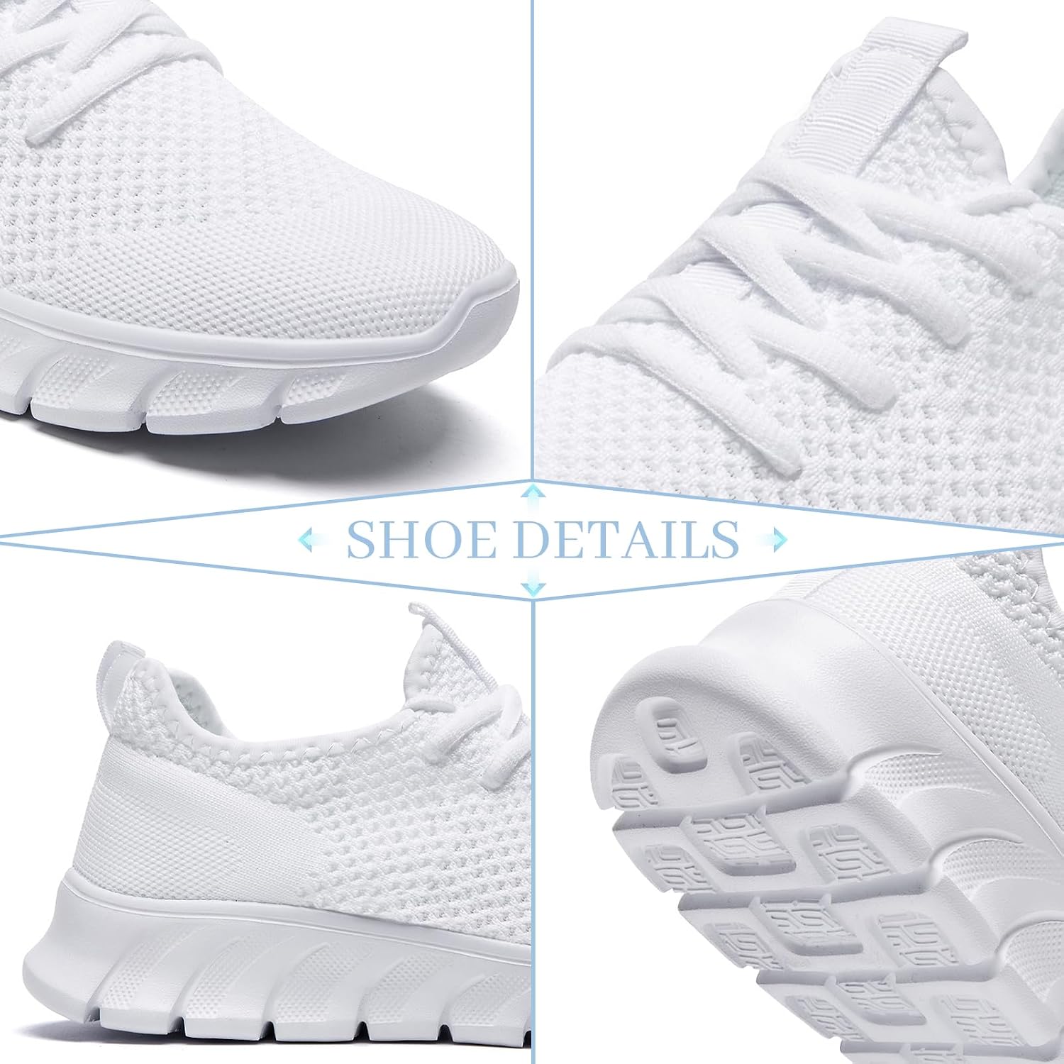 Running Shoes For Men Womens Walking Tennis Gym Sneakers Slip On Comfortable Lightweight Athletic Workout Fashion Sports Shoes