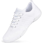 Cadidl Cheer Shoes Women White Cheerleading Dance Shoes