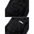 Vcansion Men'S Cargo Shorts Casual Cotton Multi-Pockets Elastic Waist Camo Shorts