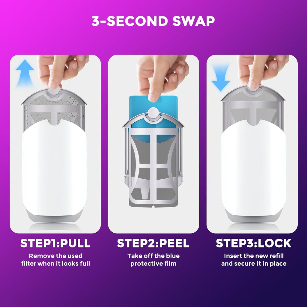 10 Pack Flying Insect Trap Refills, Compatible With M364 M364A And Max - Easy To Use