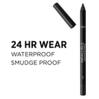 L'Oreal Paris Makeup Infallible Pro-Last Pencil Eyeliner, Waterproof and Smudge-Resistant, Glides on Easily to Create any Look, Aubergine, 0.042 oz.
