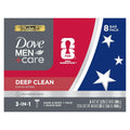 Dove Men+Care Men'S Bar Soap Deep Clean 8 Bars More Moisturizing Than Bar Soap Effectively Washes Away Bacteria, Nourishes Your Skin 3.75 Oz