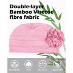 Chemo Headear for Women Soft Cancer Headwear Pink