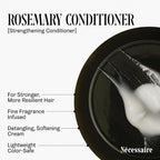 Nécessaire Rosemary Hair Duo | Multi-Protein Strengthening Rosemary Shampoo And Conditioner Set For Thinning Hair. For Women + Men. Free Of Sulfates. Color-Safe. 250 Ml / 8.4 Oz