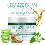 Urea cream 40 perent for feet: Maximum Strength Urea lotion -For Callus and Cracked Heels Treatment-Rough Thick Skin for foot- Crema 5.29 oz.(150g)