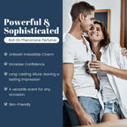 Aeshory Pheromone Perfume for Men - 2 Pcs Roll-On Pheromone Cologne, Long-Lasting Scents Attraction Pheromone Infused Essential Oil Perfume for Men