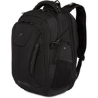 Swissgear Travel Tech Elite Laptop Backpack – Fits Laptops Up To 16” – Scansmart Tsa-Friendly Backpack With Usb Port, Shoe Compartment & Organizer Pockets – Black
