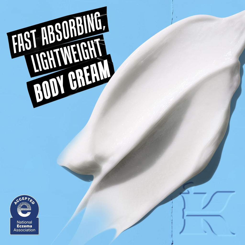 Kiehl'S Ultra Body Mega Moisture Squalene Cream, Unscented Lightweight Body Lotion With Pro-Ceramides, Suitable For All Skin Types Including Sensitive & Eczema-Prone, Deeply Hydrates And Moisturizes