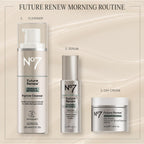 No7 Future Renew Damage Reversal Peptide Gentle Face Cleanser - Anti-Aging Face Wash To Help Visibly Remove Impurities For Smoother, Nourished Skin - Fragrance-Free Formula (5 Fl Oz)