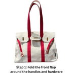Dallas Hill Coastal Canvas Tote Bag For Women