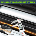 Potane Precision Vacuum Machine,Pro Food Sealer With Built-In Cutter And Bag Storage(Up To 20 Feet Length), Both Auto Manual Options,2 Modes,Includes 2 Bag Rolls 11”X16’ And 8”X16’,Compact Design