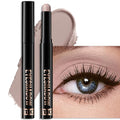 Eyeshadow Stick Light Taupe, Matte Cream Eye Shadow Stick Waterproof Nude Neutral Eyeliner Brightener Pencil Crayon Long-Lasting Eye Highlighter Makeup For Older Women Easy To Use High Pigmented