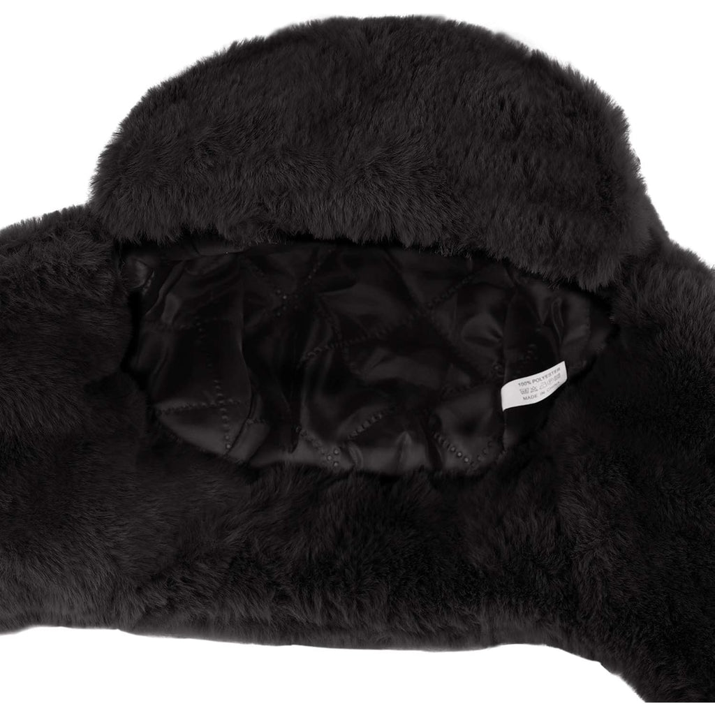 Warm Trapper Hat for Men Women Winter Cozy Plush Faux Fur Ushanka Russian Hats Cold Weather Ear Flap Hunting Snow Eskimo Hat
