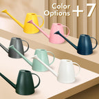60 Oz Watering Can For Indoor Plants, Small Plastic Watering Cans With Removable Nozzle, Long Spout Indoor Water Can For House Plants, Garden Flowers (1.8L, 0.5 Gal)