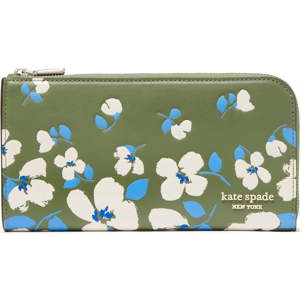 kate spade new york Devin Pebbled Leather Zip Around Continental Wallet