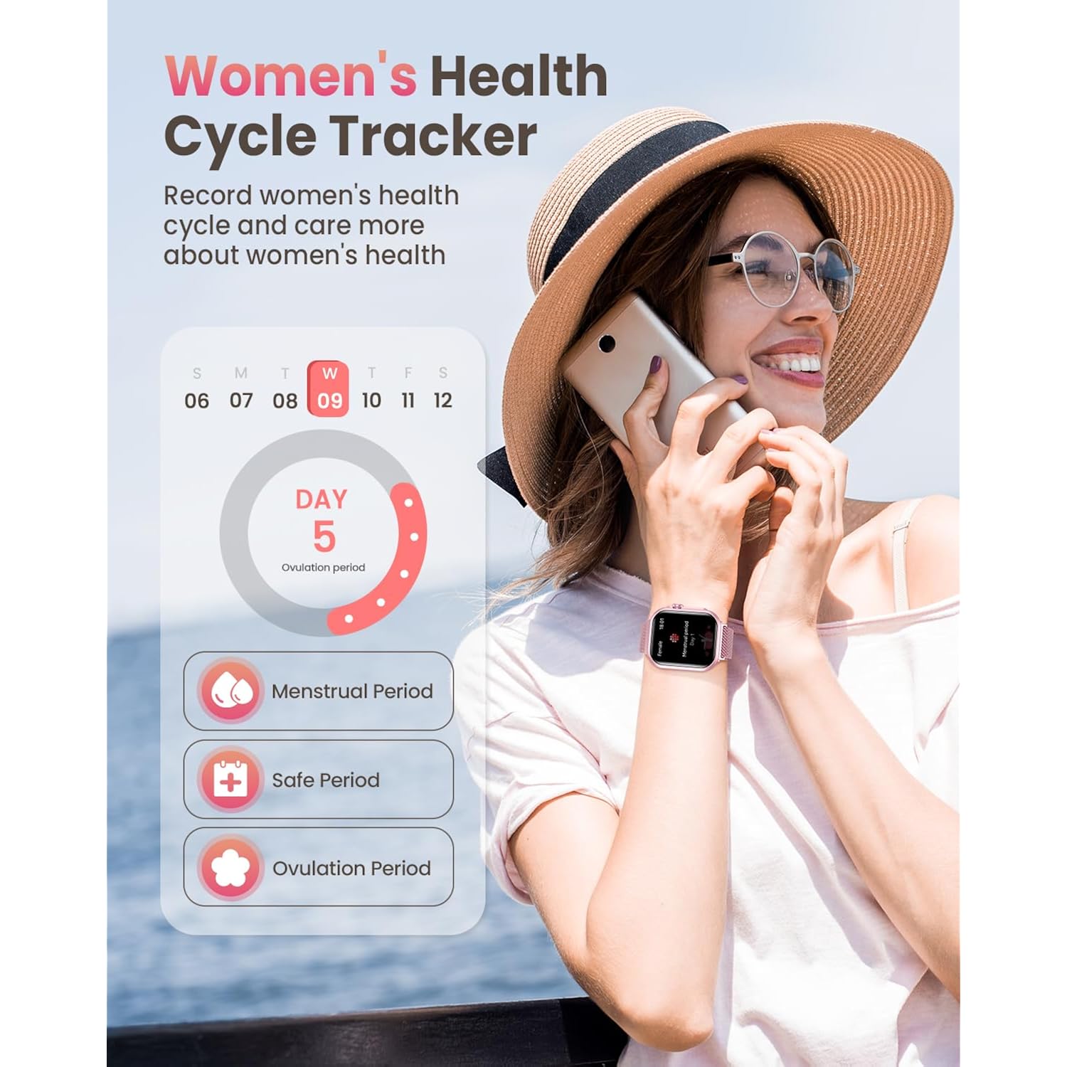Smart Watch for Women Men Fitness: 1.85" Smart Watch with 30 Days+ Battery Life Make/Recive Call Heart Rate SpO2 Sleep Monitor 120+ Sport IP68 Waterproof Fitness Tracker Watch for iPhone Android