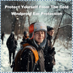 Heated Trapper Hat, 24.8 Inch Electric Winter Heated Hat with Rechargeable Battery for Men Women