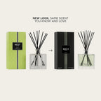 Nest New York Reed Diffuser, Bamboo - 5.9 Fl Oz - Fragrance For Up To 90 Days - Reusable, Refillable Glass Holder - Includes 8 All-Natural Reed Sticks - Flame Free