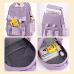 Cartoon Backpack For Women, Large Capacity Travel Backpack Commuter Bag