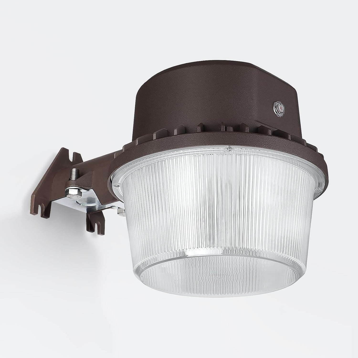 Torchstar Led Barn Light Dusk To Dawn Area Lights Aluminum 5000K Bronze | Outdoor Security Flood Lighting With Photocell, Etl & Fcc Listed, Ip65 Waterproof, 110-277V, Garage, Yard