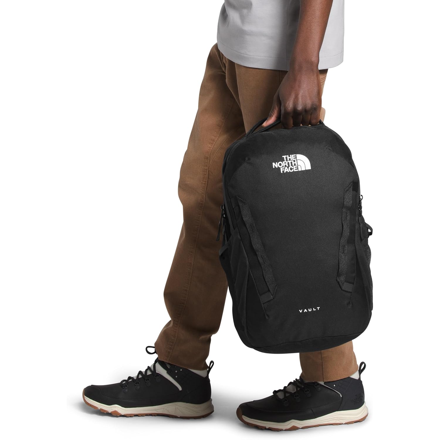 The North Face Vault Everyday Laptop Backpack - Commuter Travel Bag, Water-Repellent Finish, Spacious Compartment, Tnf Black-Npf, One Size
