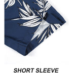 Aptro Men'S Hawaiian Shirt Short Sleeve Summer Beach Tropical Button Down Shirt