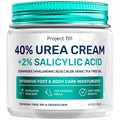 Urea Cream 40 Percent for Feet Maximum Strength - Urea Foot Cream and Callus Remover, Exfoliating Heels Cream with Salicylic Acid - Dry Cracked Foot Lotion Urea, Ceramides, Tea Tree Oil, 4.3 oz