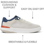 Reef Men'S Shoreline Del Mar Shoe, Breathable Knit Upper, Lightweight & Flexible, Cushion Footbed, Elastic Laces