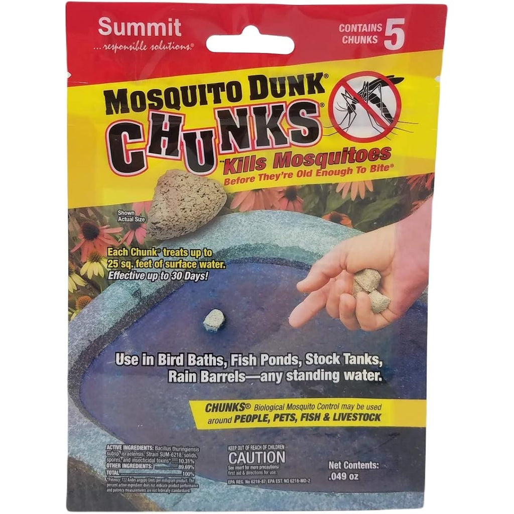 Summit...Responsible Solutions Mosquito Dunk Chunks Kills Mosquito Larvae In All Types Of Standing Water