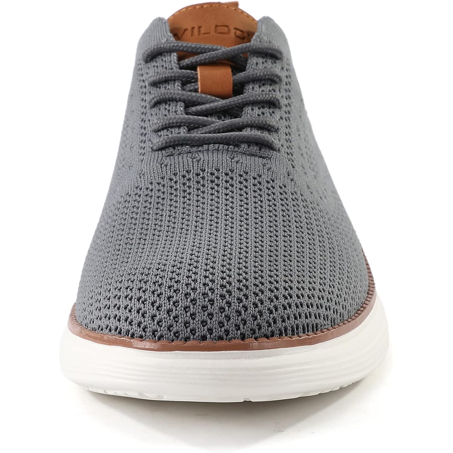 Vilocy Men'S Casual Dress Sneakers Lace-Up Oxfords Business Mesh Breathable Walking Shoes Tennis Comfortable