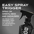Bod Man Fragrance Body Spray, Black, 8 Fl Oz (Pack Of 2)