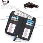 S-Zone Small Crossbody Bags For Women Cell Phone Purse Rfid Blocking Wallet Purses With Credit Card Slots