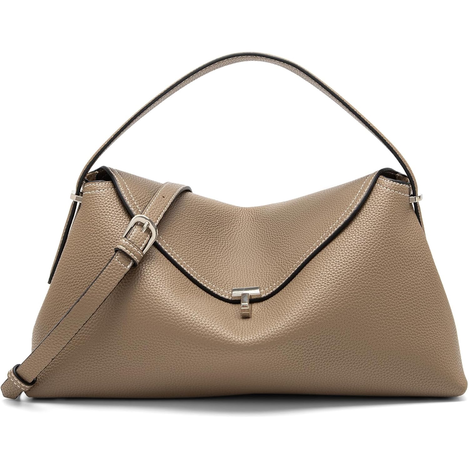 Leather Crossbody Bag For Women, Multiple Compartments For Everyday & Travel