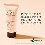 Nuxe Rêve de Miel Hand and Nail Cream With Honey Shea Butter Almond Oil and Vitamin E for Dry Cracked Hands, 1.7 Fl Oz