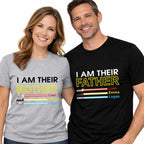 Personalized I Am Your Their Father Shirt, Dad Gift, Custom Stars Tshirts For Daddy, Tee Gifts For Husband, Dad, Papa From Daughters Son Wife, Christmas, Fathers Day & Birthday Present