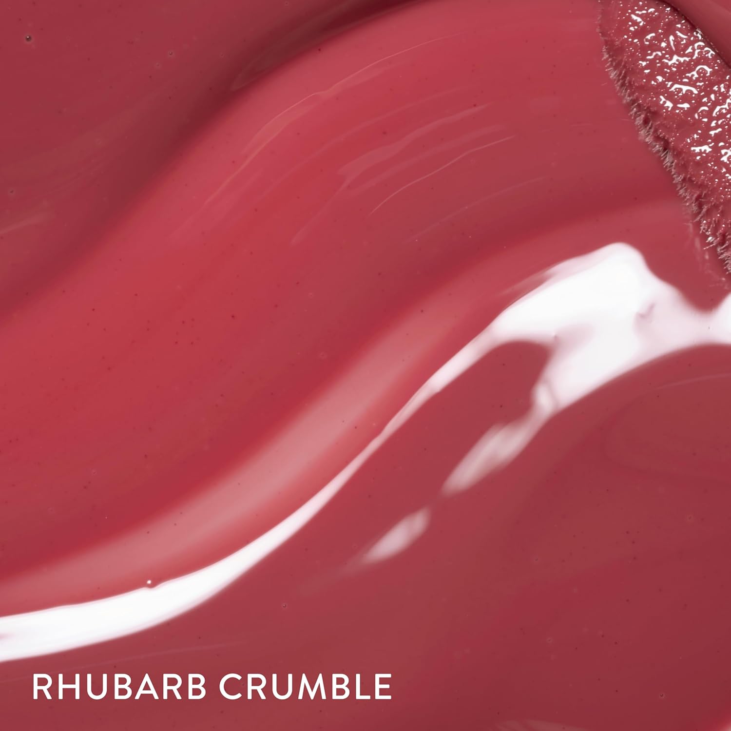 LAURA GELLER NEW YORK Color Luster Lip Gloss - Rhubarb Crumble | Non-Sticky Lip Gloss Treatment with Sheer High-Shine Color